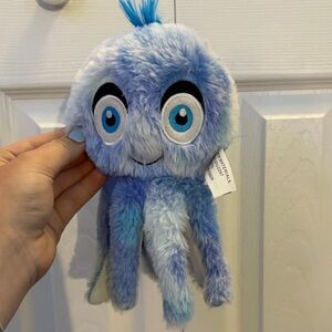 Blue Plush Octopus Toy